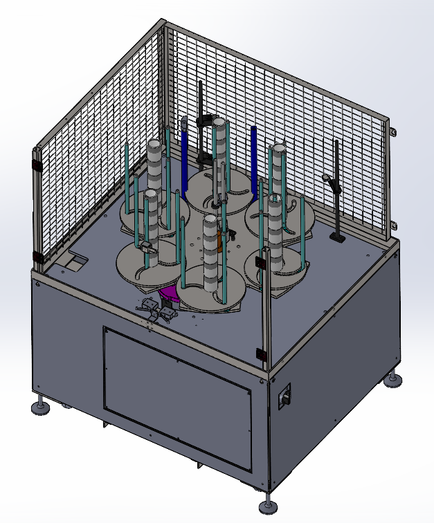 加油口自动上料焊接线sw21